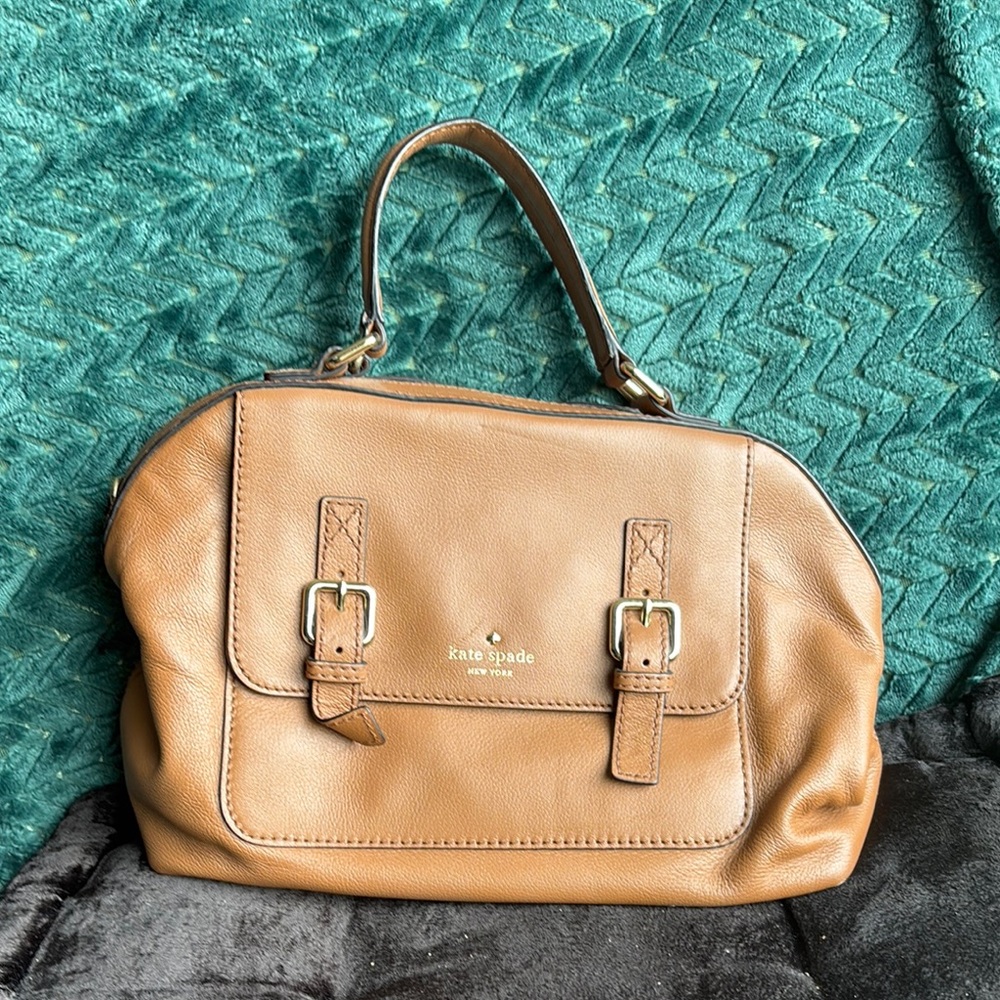 Kate Spade Tan Satchel Bag